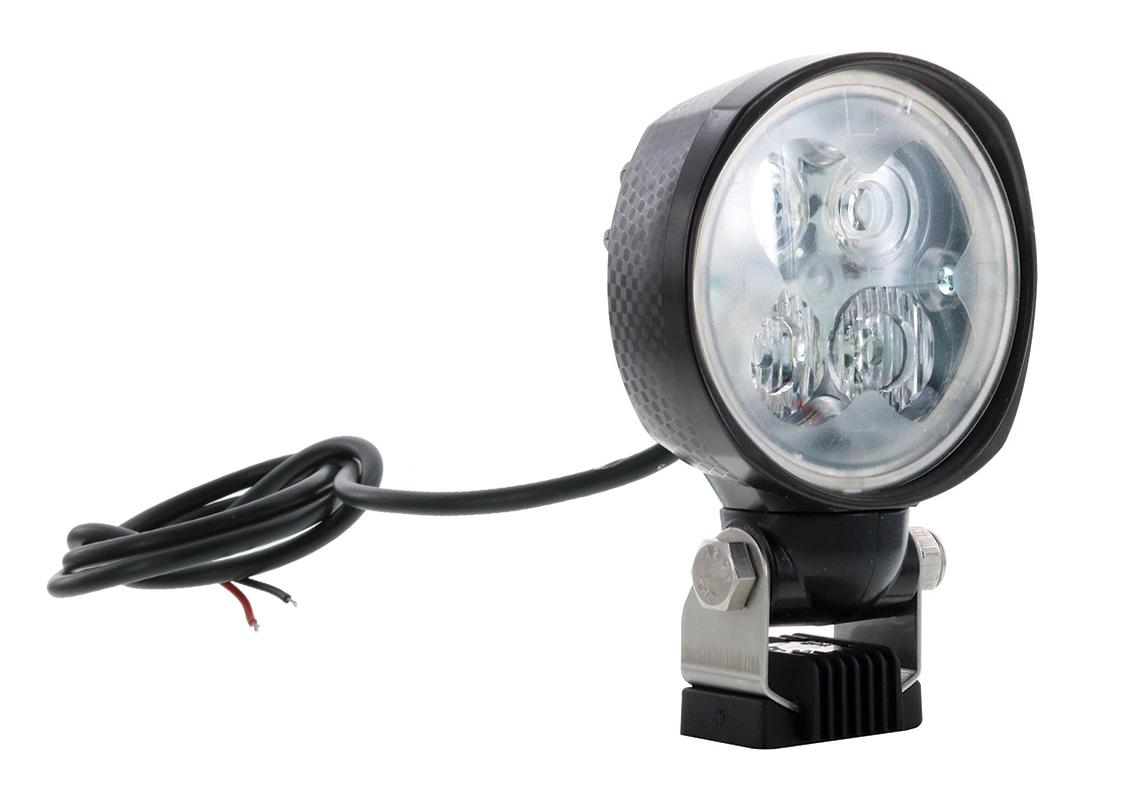 Phare de travail rond compact LED câbles